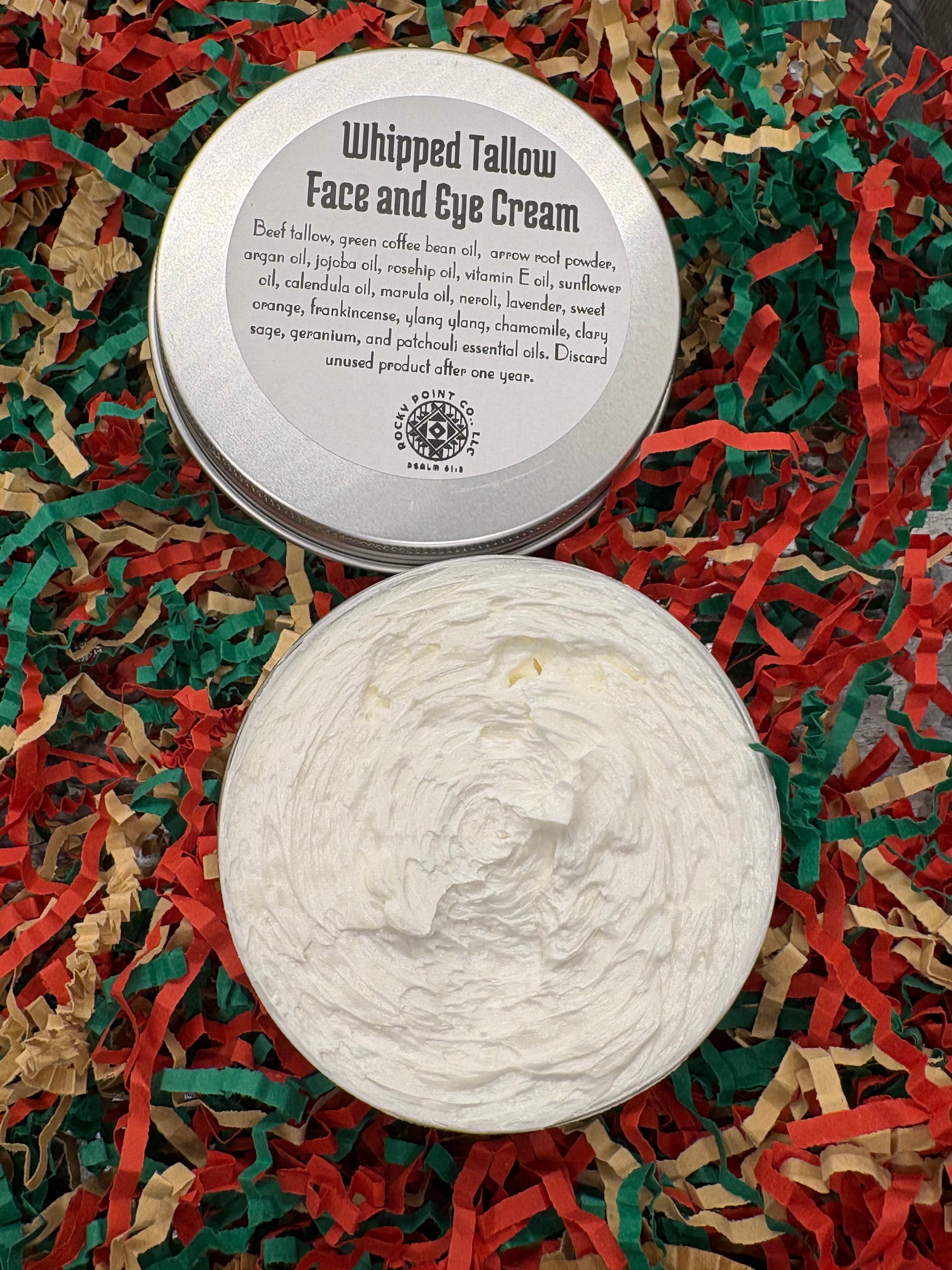 Whipped Tallow Face and Eye Cream